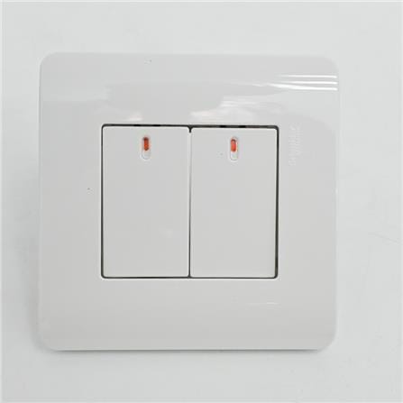 ZENCELO 2 GANG 1 WAY SWITCH WE SCHNEIDER