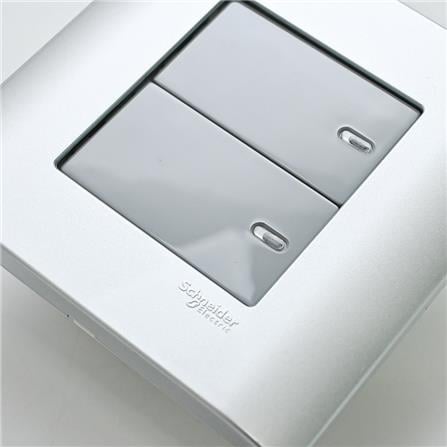 ZENCELO 2 GANG 2 WAY SWITCH SA SCHNEIDER