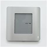 ZENCELO 20A 1 GANG DOUBLE POLE SWITCH SCHNEIDER SILVER SATIN