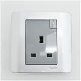 ZENCELO 13A 1 GANG SWITCH SOCKET SA SCHNEIDER