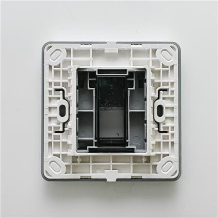ZENCELO 1 GANG TELEPHONE SOCKETS SCHNEIDER 6P/4C E8431RJS4 SILVER SATIN