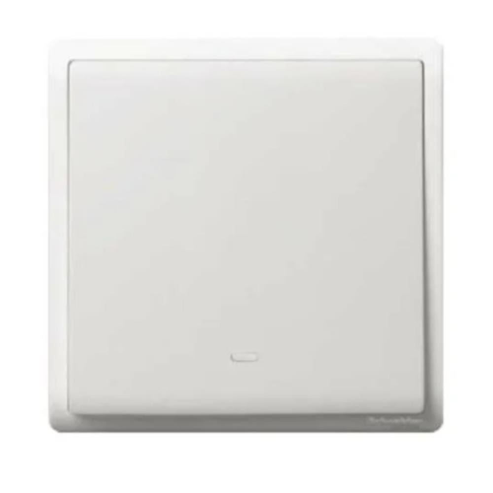 SCHNEIDER PIENO 1 GANG 1 WAY SWITCH WHITE  E8231L1F G11