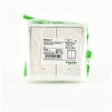 SCHNEIDER PIENO 2 GANG 1 WAY SWITCH WHITE E8232L1F G11