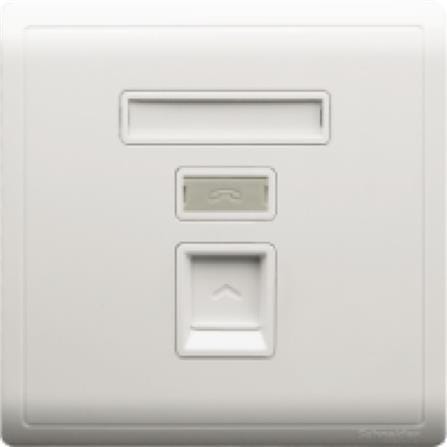 SCHNEIDER TELEPHONE SOCKETS 1 GANG E8231RJS4 WHITE G11