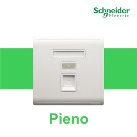 SCHNEIDER TELEPHONE SOCKETS 1 GANG E8231RJS4 WHITE G11
