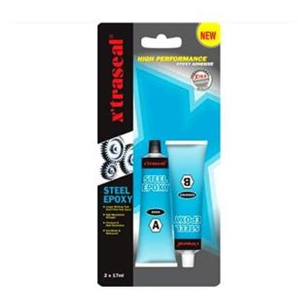 X'TRASEAL 4MINS STEEL EPOXY 56.5GM GREY