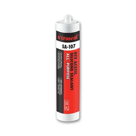 X'TRASEAL ALL PURPOSE ACETIC SILICONE SA-107 WHITE