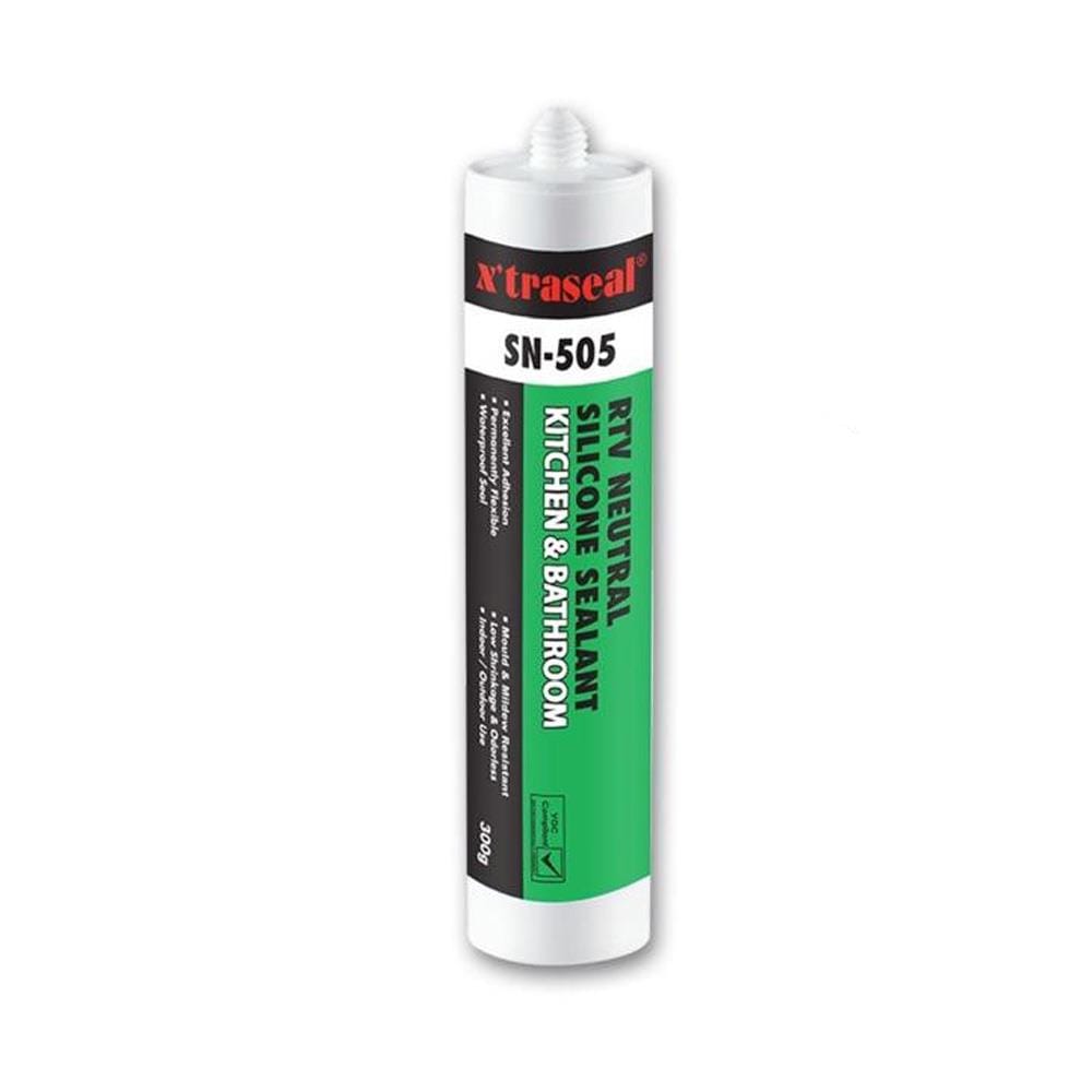X'TRASEAL KITCHEN & BATHROOM SILICONE SN-505 CLEAR