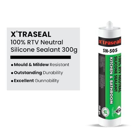 X'TRASEAL KITCHEN & BATHROOM SILICONE SN-505 CLEAR