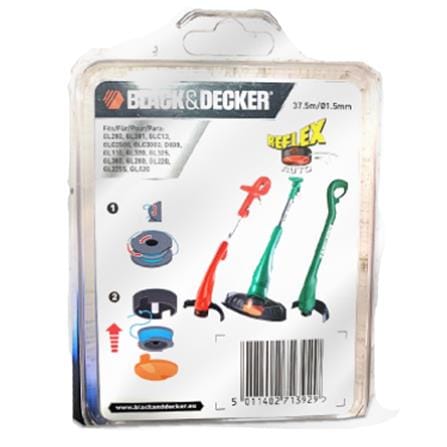 BLACK & DECKER REPLACEMENT LINE - AUTO FEED 37.5M 1.6MM A6046-XJ