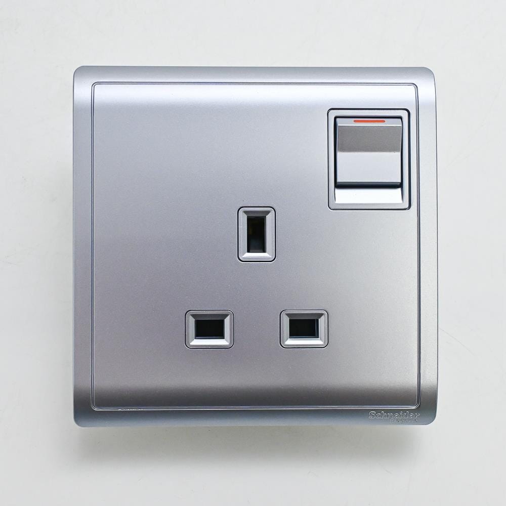PIENO 13A 1 GANG SWITCH SOCKET LS SCHNEIDER