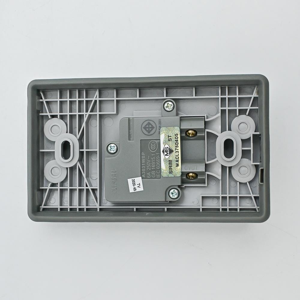 KAVACHA WEATHERPROOF BELL SWITCH SCHNEIDER A3031WBP GRAY