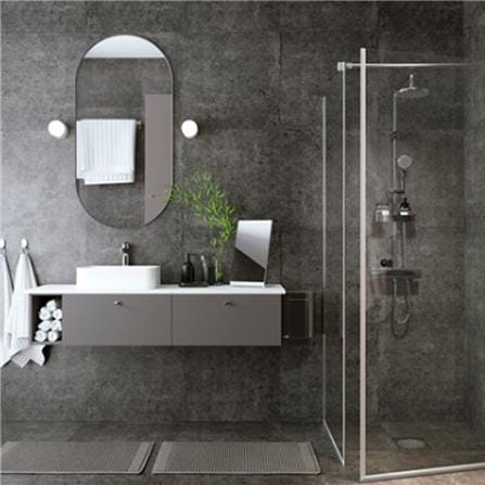 ROMAN MADE TO ORDER SHOWER ENCLOSURE CORNER ENTRY