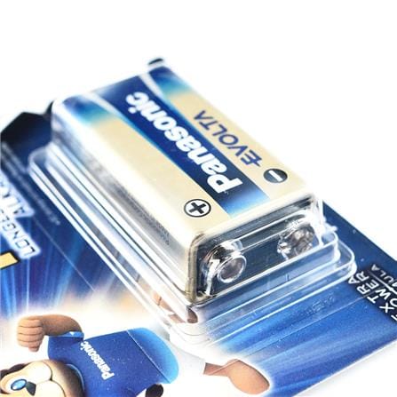 9V ALKALINE BATTERY PANASONIC 6LR61EGM/1B