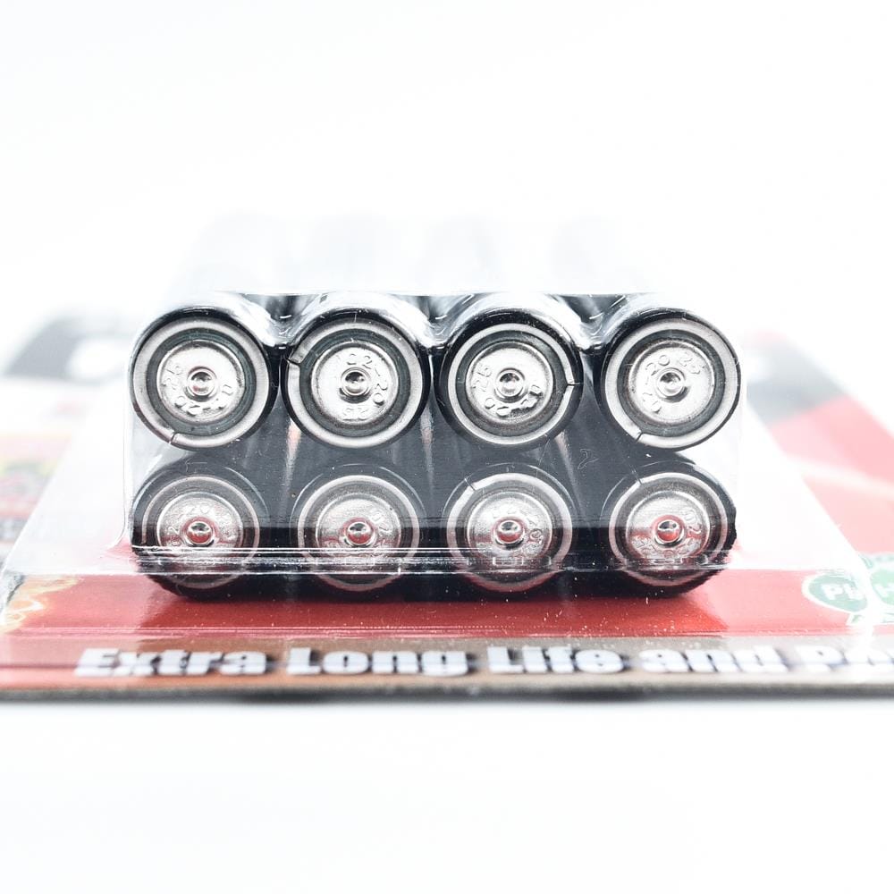 EXTRA AAA1.5V ZINC CARBON BATTERY PANASONIC UM4SHD/8B2F BLACK