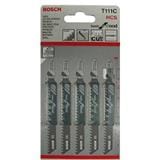 BOSCH JIGSAW BLADE  T111C (Corse Quick Cut) (Wood) 2-30mm 5PCS/PACK