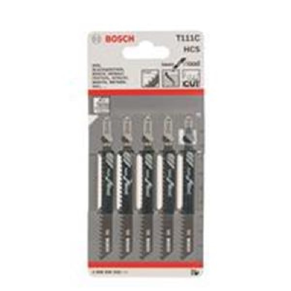 BOSCH JIGSAW BLADE  T111C (Corse Quick Cut) (Wood) 2-30mm 5PCS/PACK