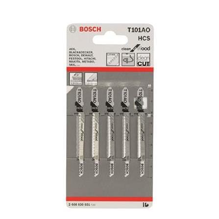 BOSCH JIGSAW BLADE T101AO (Curved Cut)(Wood) 2 - 20mm 5PCS/PACK