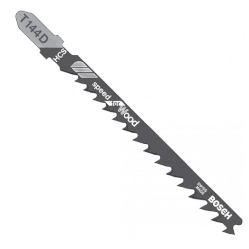 BOSCH JIGSAW BLADE  T144D (Straight Quick Cut) (Wood) 6-60mm 5PCS/PACK
