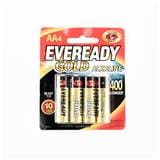EVEREADY GOLD ALKALINE AA BATTERY A91BP3+1M 4S