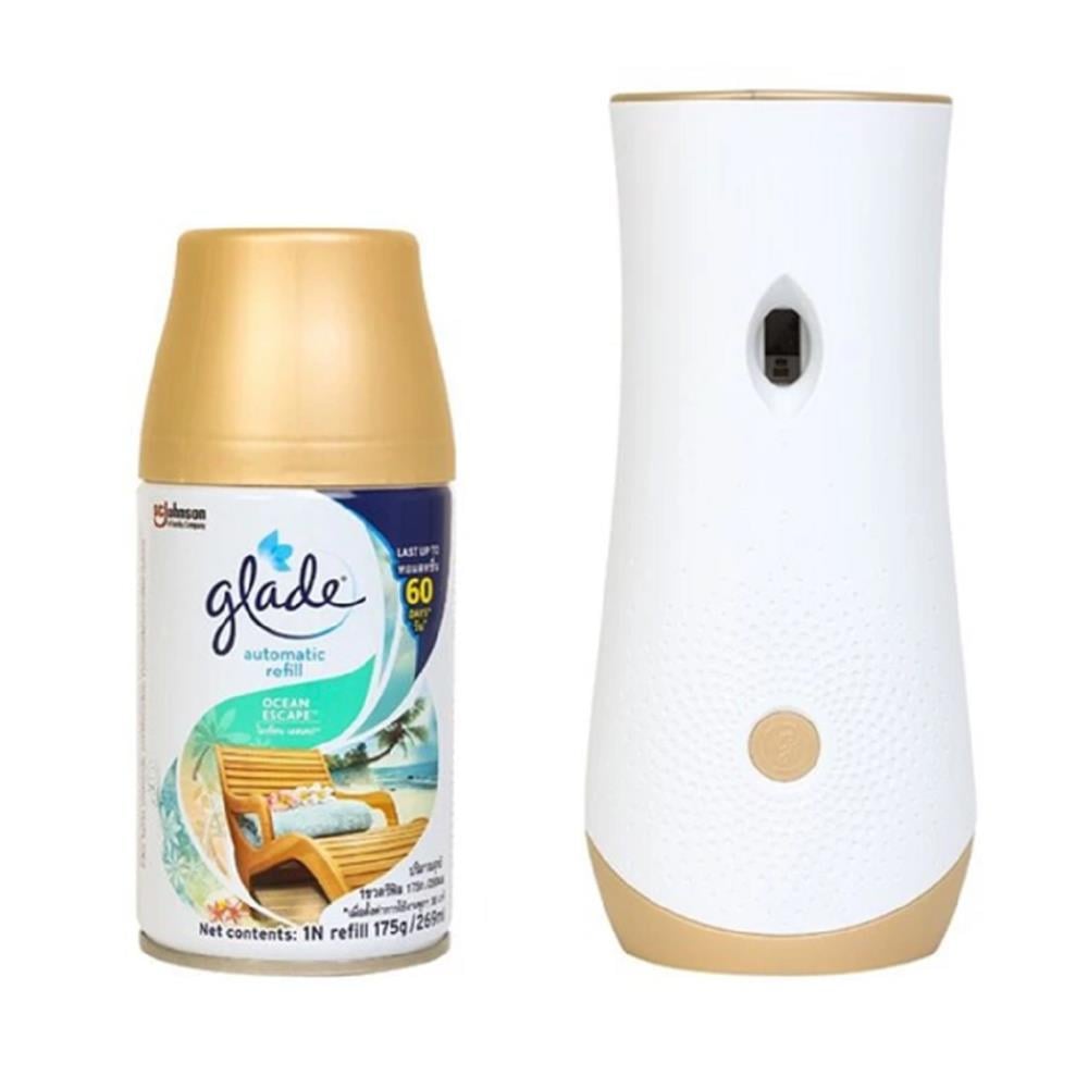 GLADE AUTO SPRAY STARTER 252G OCEAN ESCAPE
