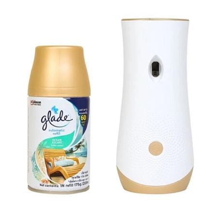 GLADE AUTO SPRAY STARTER 252G OCEAN ESCAPE