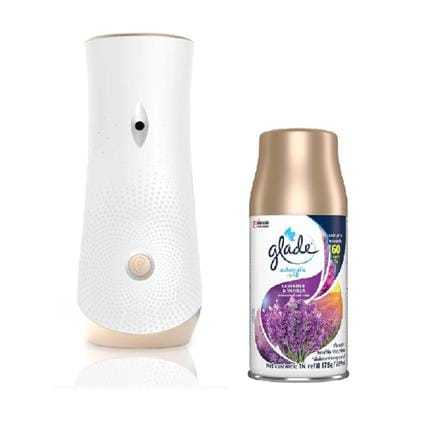GLADE AUTO SPRAY STARTER 252G LAV&VANILLA