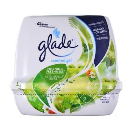 GLADE SCENTED GEL 180G MORNING FRESHNESS