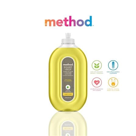 METHOD SQUIRT + MOP HARD FLOOR CLEANER 739ML