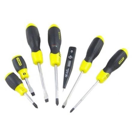 STANLEY SCREWDRIVER GRIP SET 6PCS ((92-002)