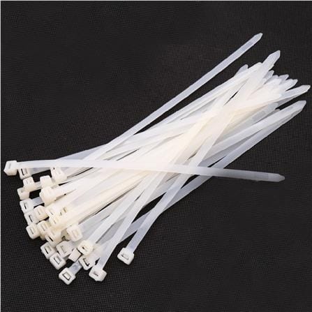 10" CABLE TIE 50PCS TRANSPARENT MASTAR