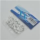 MASTAR CABLE CLIP 5MM 50PCS WHITE
