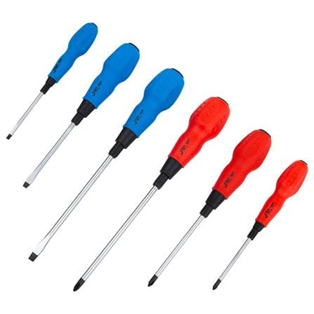 JETECH SCREWDRIVER SET SOFTGRIP 6PCS