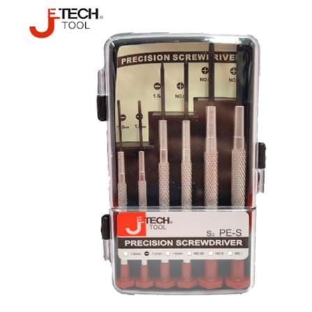JETECH PRECISION SCREWDRIVER SET 6PCS PES (STEEL)