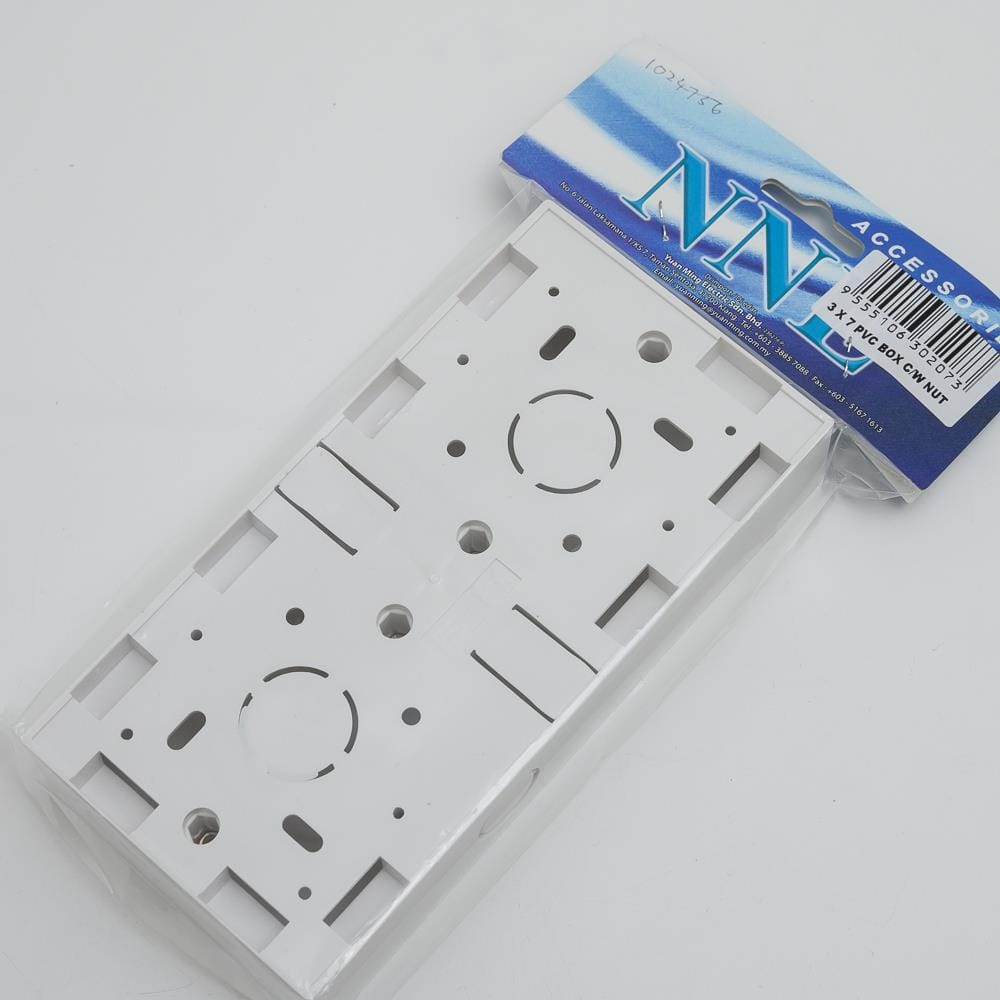 BOXES 3X7 3 X 7 PVC BOX MASTAR