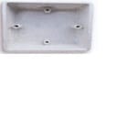 MASTAR CONCEAL BOX 3" X 3" WHITE