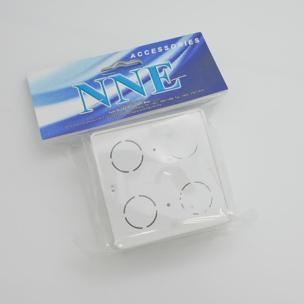 MASTAR CONCEAL BOX 3" X 3" WHITE