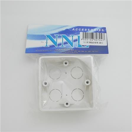 MASTAR CONCEAL BOX 3" X 3" WHITE