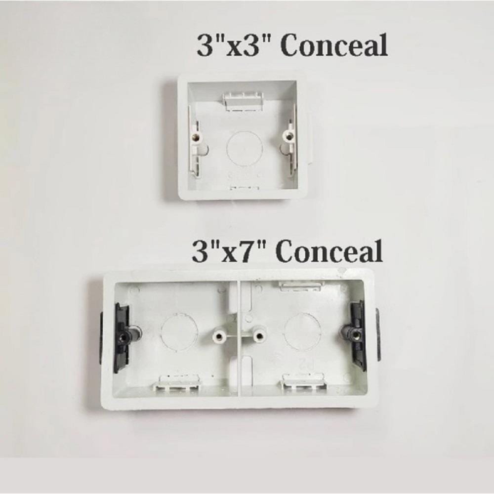 MASTAR CONDEAL BOX 3" X 7" WHITE