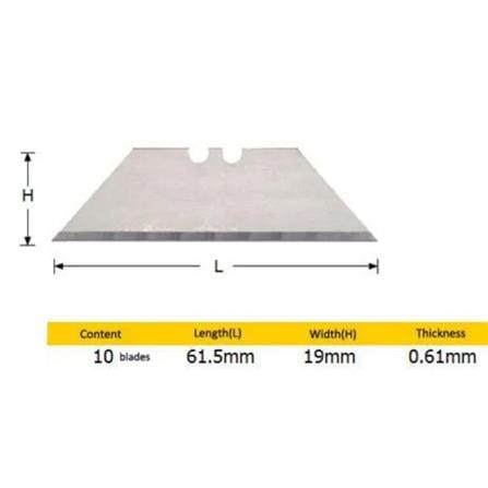 STANLEY BLADE CUTTER  10PCS (11-921T)
