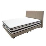 SILENTNIGHT BEDFRAME BR121 & BH OFF/WH SUPER SINGLE