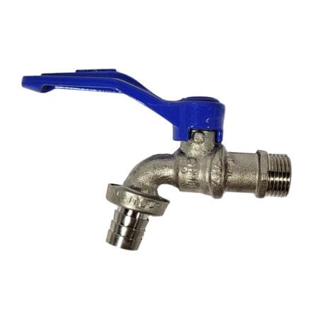ANA ALUMINIUM HANDLE LEVER BALL COCK 1100 - 1/2'' BLUE
