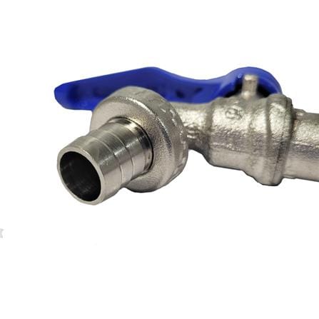 ANA ALUMINIUM HANDLE LEVER BALL COCK 1100 - 1/2'' BLUE
