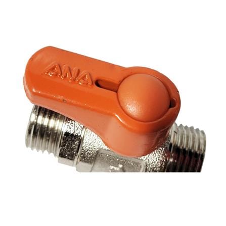 ANA ALUMINIUM MINI BALL VALVE 1101-1/2" FF