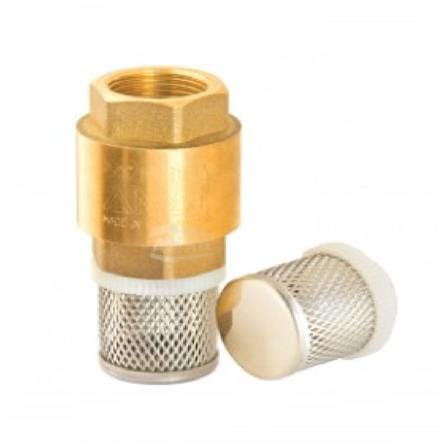 ANA BRASS SPRING FOOT VALVE 1160-1-1/2"