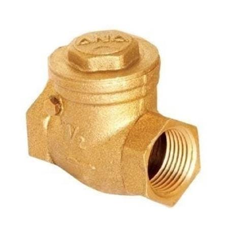 ANA SWING BRASS CHECK VALVE 1177-2"