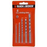 BLACK & DECKER CONCRETE DRILL BIT 4,5,6,8,10MM 5EA