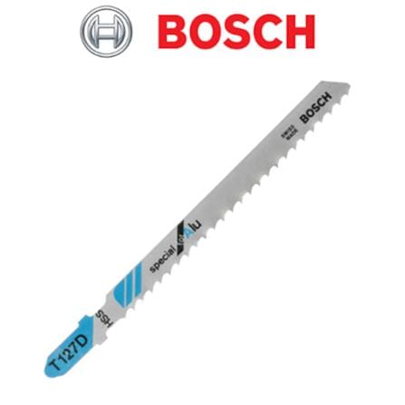 BOSCH JIGSAW BLADE T127D (Quick Straight Cut)(Aluminium) 4 - 15mm 5PCS/PACK