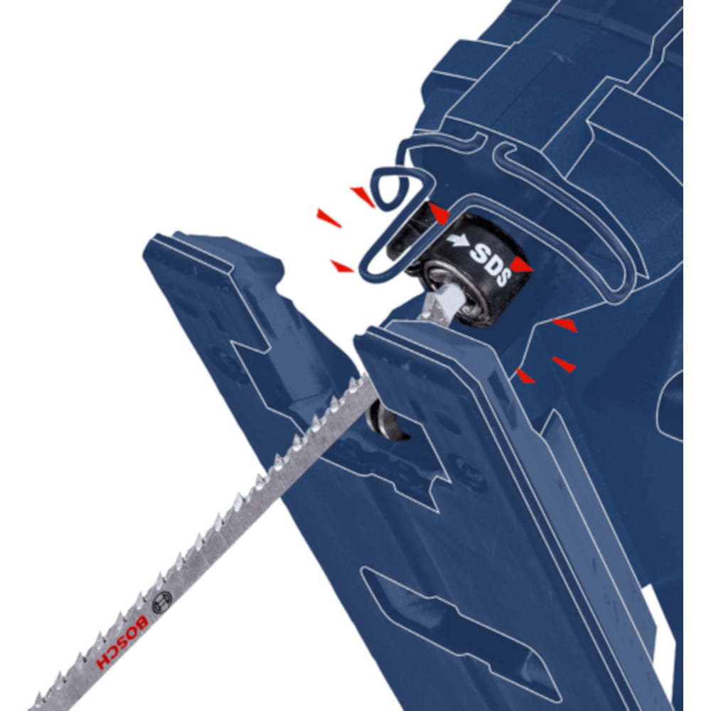 BOSCH JIGSAW BLADE T118GFS (STAINLESS STEEL) 0.5 - 1.5mm 5PCS/PACK