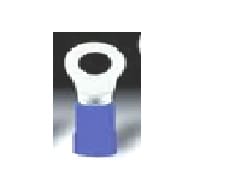 INSULATED RING TERMINALS 10PCS MP VF2-8 BLUE